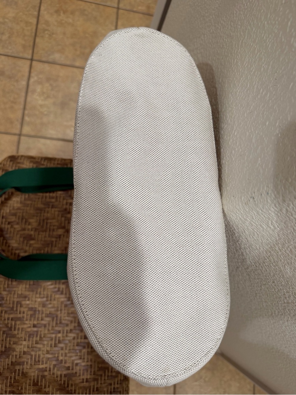 Kate Spade “Harvest Time” beige canvas gardening tote with green trim. NWT - Picture 8 of 8